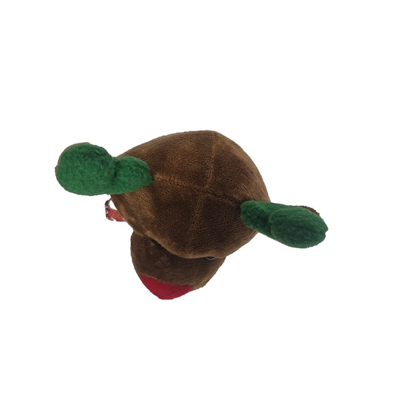 Midwood Brands Reindeer Plush Christmas Brown Stuffed Animal Toy 10 Inch - Picture 6 of 11
